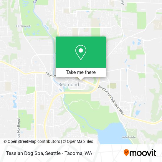 Tesslan Dog Spa map