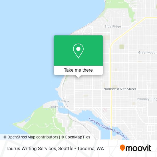 Taurus Writing Services map