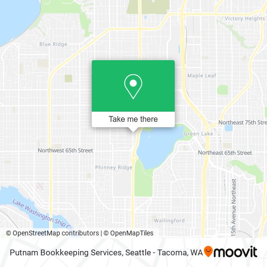 Putnam Bookkeeping Services map