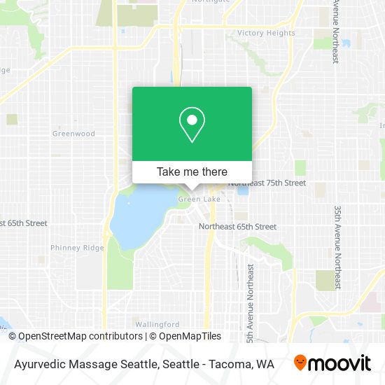 Mapa de Ayurvedic Massage Seattle