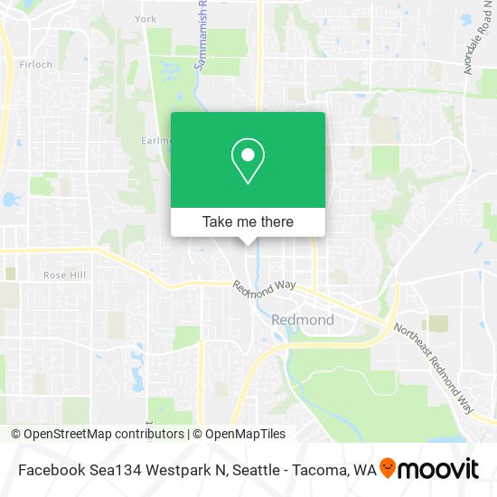 Facebook Sea134 Westpark N map