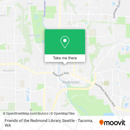 Mapa de Friends of the Redmond Library