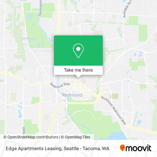 Edge Apartments Leasing map