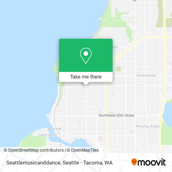Mapa de Seattlemusicanddance