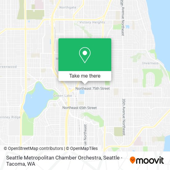 Mapa de Seattle Metropolitan Chamber Orchestra