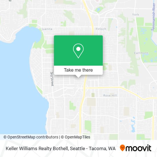 Keller Williams Realty Bothell map