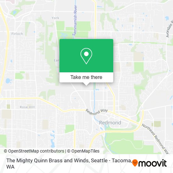 Mapa de The Mighty Quinn Brass and Winds