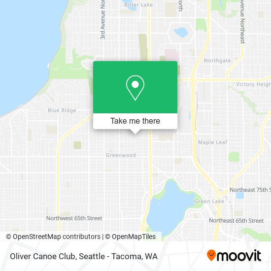 Mapa de Oliver Canoe Club