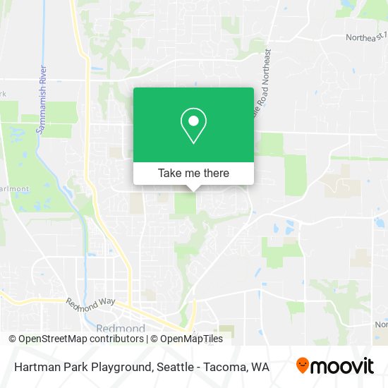 Hartman Park Playground map