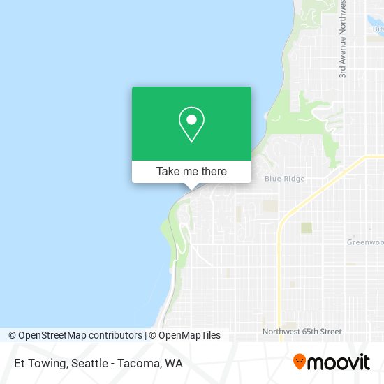 Et Towing map