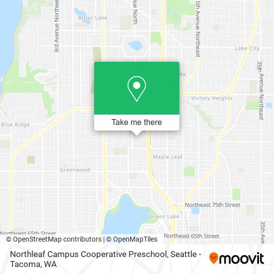 Northleaf Campus Cooperative Preschool map