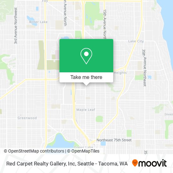 Mapa de Red Carpet Realty Gallery, Inc