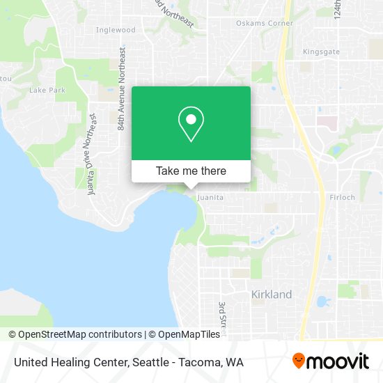 Mapa de United Healing Center