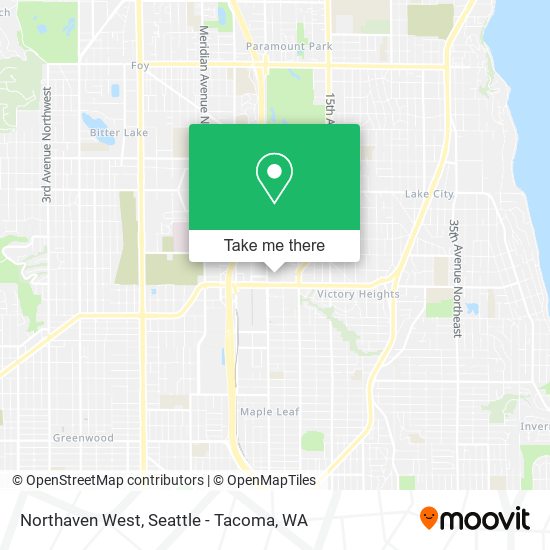 Mapa de Northaven West