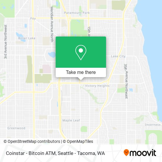 Coinstar - Bitcoin ATM map