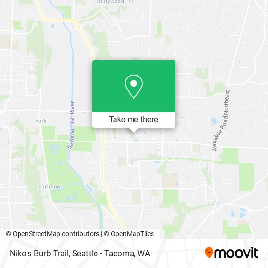 Mapa de Niko's Burb Trail