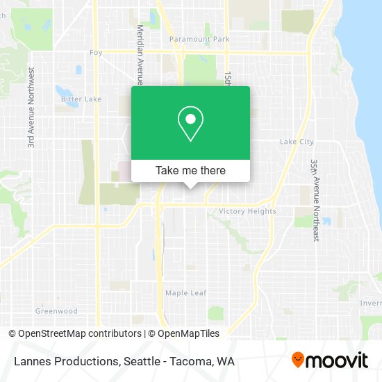 Lannes Productions map
