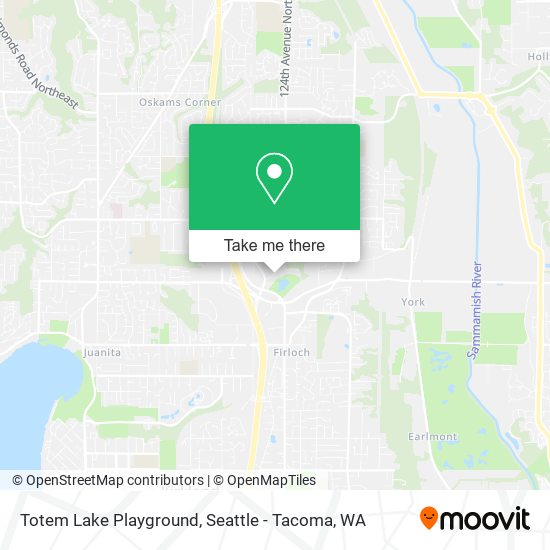 Mapa de Totem Lake Playground