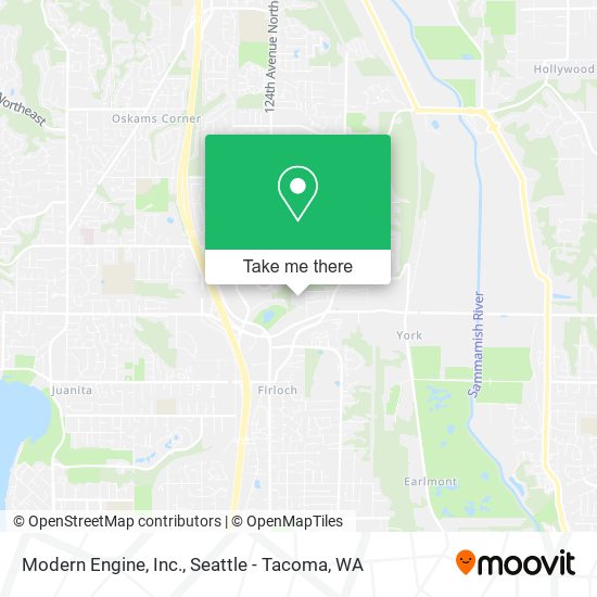 Modern Engine, Inc. map
