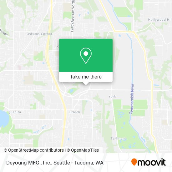 Deyoung MFG., Inc. map