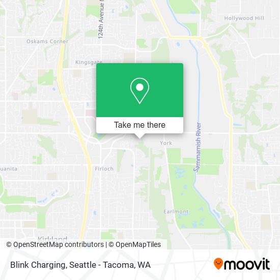 Blink Charging map