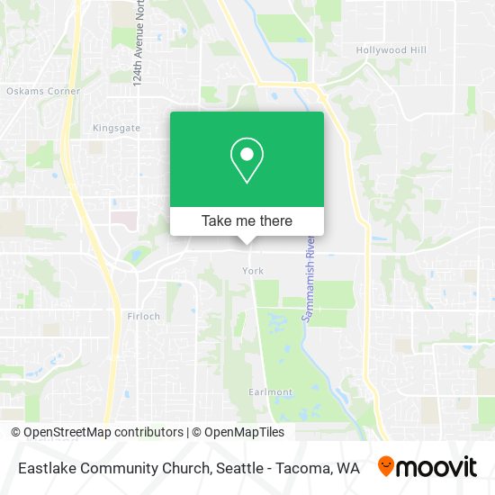 Mapa de Eastlake Community Church