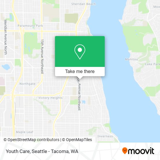 Youth Care map