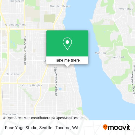 Rose Yoga Studio map