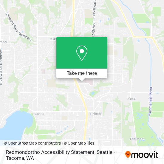 Mapa de Redmondortho Accessibility Statement