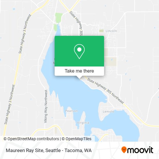 Mapa de Maureen Ray Site