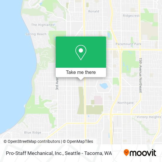 Pro-Staff Mechanical, Inc. map