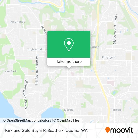Kirkland Gold Buy E R map