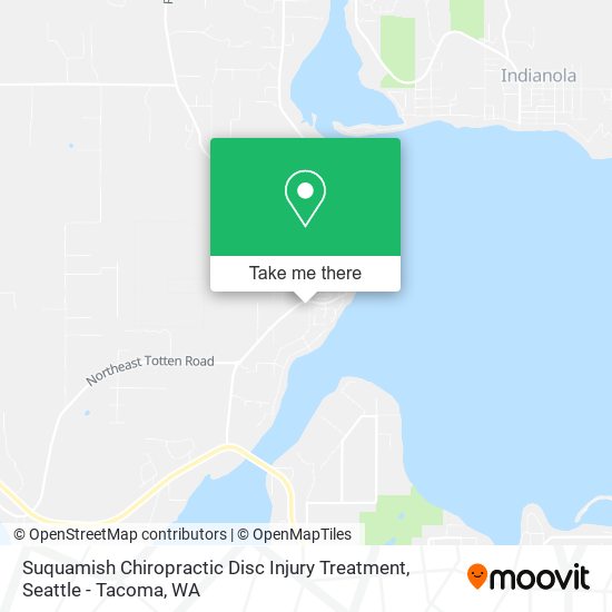 Suquamish Chiropractic Disc Injury Treatment map