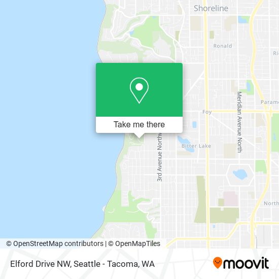 Mapa de Elford Drive NW