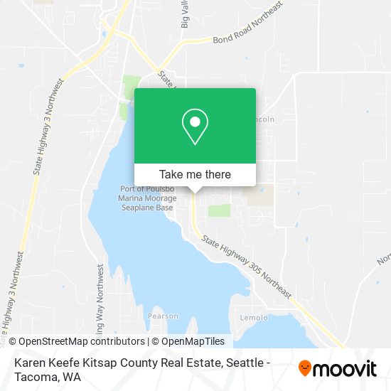 Karen Keefe Kitsap County Real Estate map