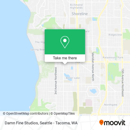 Damn Fine Studios map