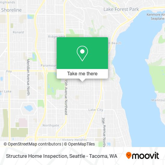 Structure Home Inspection map