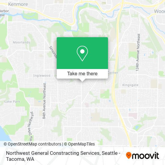 Mapa de Northwest General Constracting Services