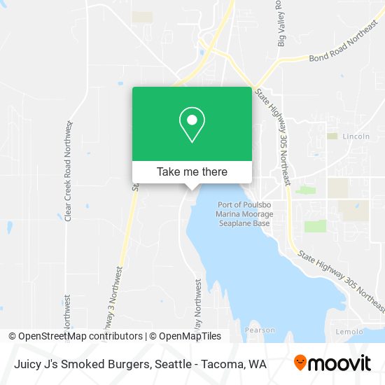 Juicy J's Smoked Burgers map