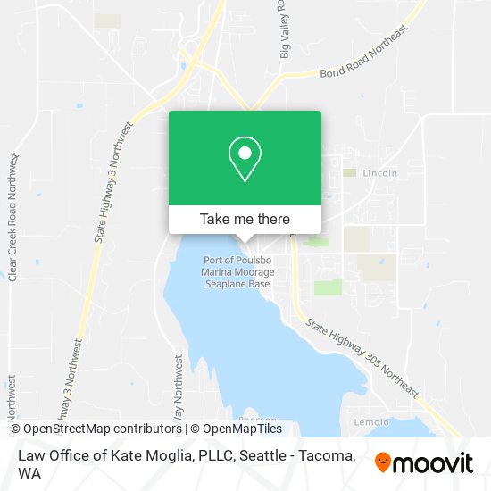 Mapa de Law Office of Kate Moglia, PLLC