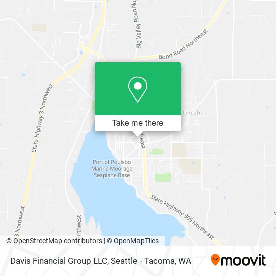 Mapa de Davis Financial Group LLC