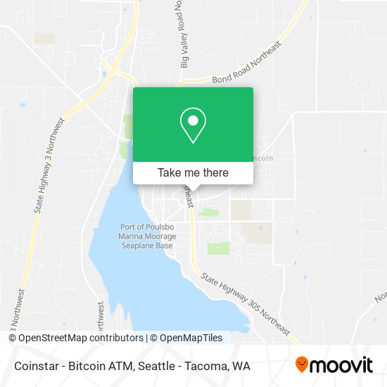 Coinstar - Bitcoin ATM map
