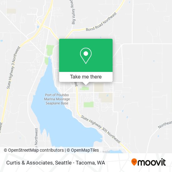 Curtis & Associates map