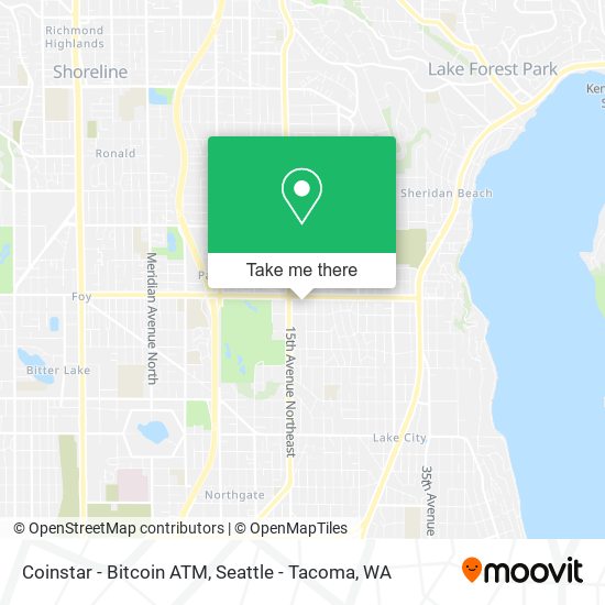 Coinstar - Bitcoin ATM map