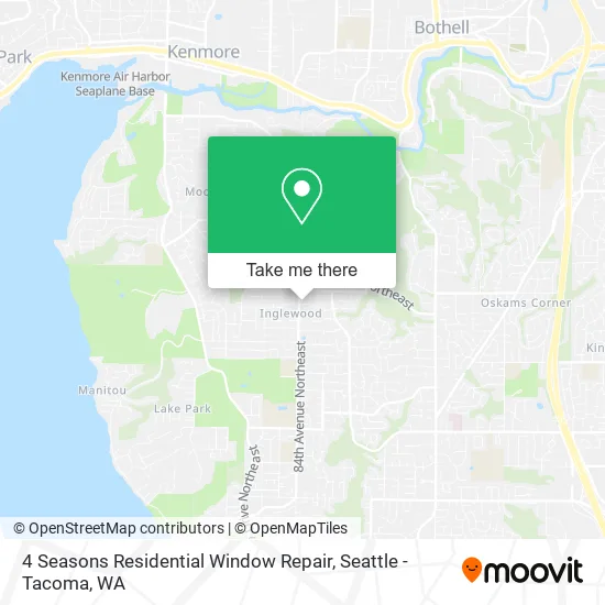 4 Seasons Residential Window Repair map