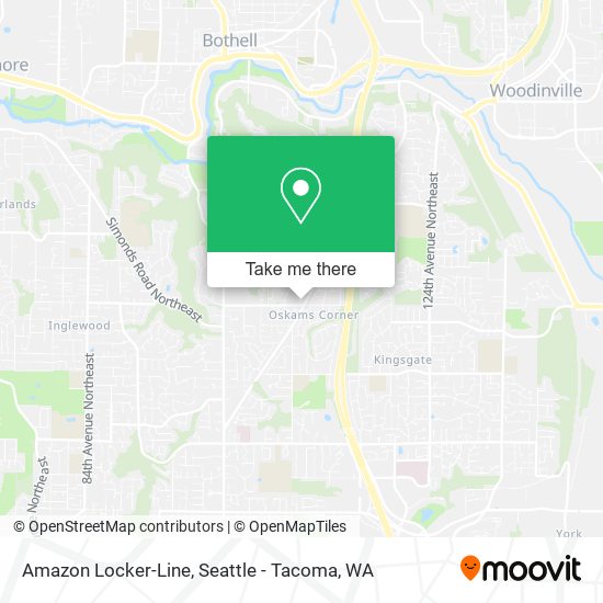 Mapa de Amazon Locker-Line