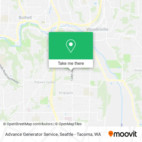 Mapa de Advance Generator Service