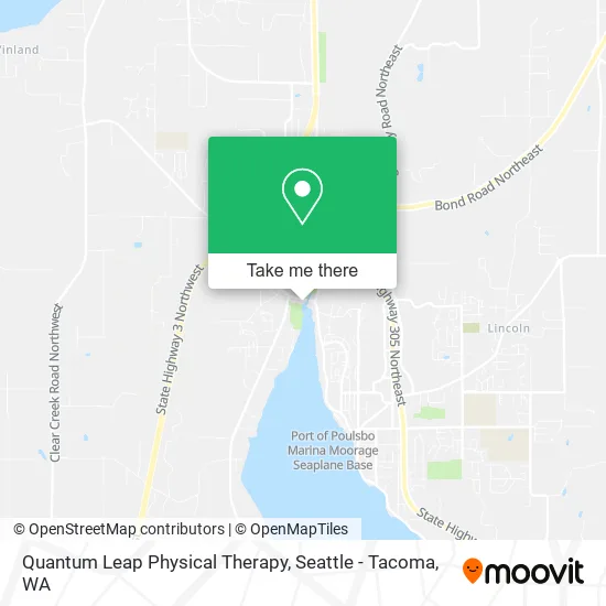 Mapa de Quantum Leap Physical Therapy