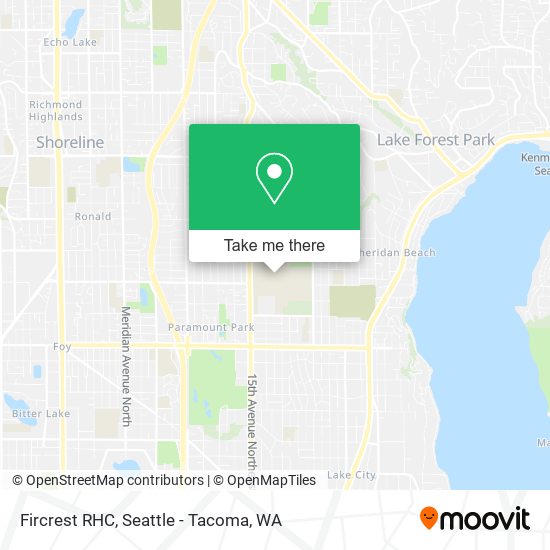 Fircrest RHC map