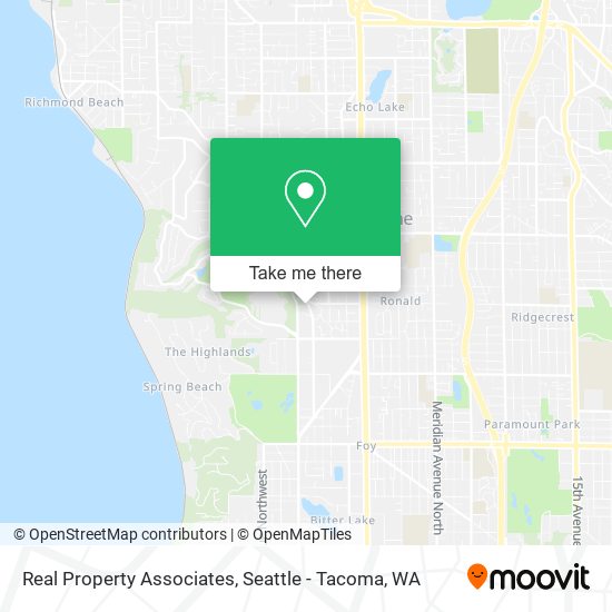 Real Property Associates map